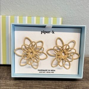 Piper K | Flower Earrings